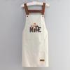 Ropa de Trabajo Impermeable y a Prueba de Aceite para Cocina Doméstica, Delantal Popular en Línea para Catering, Se Puede Imprimir con Logotipo, Adecuado para Eventos Felices en Casa
