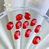 10X14 Oval pombo ovo unhas jóias diamante DIY all-match pilha Diamante Net Vermelho grande prego decorativo diamante atacado