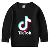 Camiseta de fondo estilo coreano para niños TikTok TikTok Manga larga Primavera y Otoño Camisa de fondo para niños y niñas Camiseta