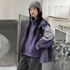Traje de Niña Otoño Invierno 2026 Nuevo Estilo Coreano Niña Grande Tres en Uno Cortavientos Chaqueta Protectora de Color Bloque para Exteriores Infantil