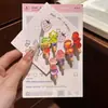 Presilhas de Cabelo de Desenho Animado com Frutas Coloridas para Mulheres, Presilhas Bico de Pato para Franja Lateral e Cabelo Solto, Acessórios de Cabelo Fofos e Divertidos