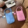 Nova Bolsa de Celular Vertical Estilo Coreano Ins Moda Primavera/Verão 2026 Bolsa Transversal Leve Versátil Porta-Moedas Simples para Mulheres