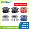 Acessórios para Impressora 3D 3Dsway Roda Síncrona 3D Roda Livre 20 Dentes Polia de Correia Tipo H 5mm Roda Dentada de Acionamento Largura 6