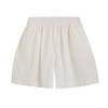 3031# Pantalones Cortos de Algodón Lavado para Mujer Verano Sueltos Estilo Hong Kong Adelgazantes Casuales Ins Tendencia Cintura Alta Pierna Ancha Suelta Pantalones de Tres Puntos