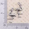 Venta Caliente Transfronteriza Aleación de Plata Antigua Hueca Pájaro Colibrí Animal Colgante Hecho a Mano DIY Pulsera Collar Accesorios de Joyería