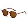 2025 Nuevas Gafas de Sol de Moda Europea y Americana con Montura Pequeña Ovalada Gafas de Sol de Gama Alta para Mujer Fotografía Callejera Personalizada Viajes Venta al por Mayor Transfronteriza
