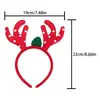Faixa de Cabeça de Natal Múltiplos Estilos Faixa de Cabeça com Galhos de Rena Decorações de Natal Crianças Adultos Acessório de Cabeça para Festa Atacado