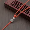 Cordón Colgante de Cuerda Ruyi Trenzado Doble para Collares Coloridos Hechos a Mano DIY Cordón para Colgantes de Jade Ágata Colgante para el Cuello
