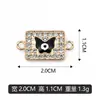Lote misto disponível Borboleta de strass incrustada requintada pingente de cruz com óleo pingando acessórios para pulseira e colar Venda direta da fábrica DIY