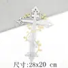 Pegatinas de Tela Bordada con Patrón Dorado y Plateado, Vestidos Antiguos, Nubes Propicias, Óperas, Varios Estilos de Piezas Bordadas, Pegatinas Decorativas de Parche, Accesorios DIY, Flores Calientes