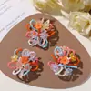 Atmósfera de Principios de Primavera Racimos de Flores de Cuentas de Arroz Color Crema de Hada DIY Aretes Frescos Dulces Lindos Accesorios para el Cabello Accesorios de Flor para Zapatos