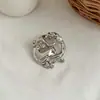 Nuevo Broche de Diosa de Perlas Vintage Transfronterizo para Mujer, Pin de Retrato de Aleación con Diseño de Lujo Ligero, Accesorio para Abrigo
