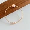 Pulseras Pequeñas Frescas Hechas a Mano de Perlas de Agua Dulce Japonesas y Coreanas, Asimétricas, Exquisitas, Compactas y Versátiles, Pulseras Súper de Hada para Mujeres