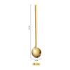 Cuchara Pequeña Redonda de Acero Inoxidable Cuchara para Café Estilo Coreano Cuchara Pequeña Redonda Postre de Alto Valor Cuchara Mezcladora de Barra de Mango Largo Cuchara para Nido de Ave