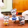 Nueva Caja Misteriosa Schnauzer Fun Studio Serie Sanadora Figura de Mascota Linda Adorno Creativo de Escritorio Decoración de Coche