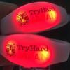 Pulsera luminosa de silicona con control remoto de cuatro lámparas personalizada, barra para fiesta KTV, accesorios de animación, pulsera luminosa LED
