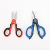 Tijeras Multifuncionales para Electricista, Tijeras para Canaletas de Cable Aisladas, Tijeras de Cabeza Recta, Tijeras de Hierro, Tijeras Serradas para Pesca, Tijeras de Alta Potencia para Hilo de Pesca