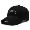 Nueva gorra bordada con letras estilo coreano para mujer, hace que la cara se vea más pequeña, gorra de béisbol versátil para hombre, protección solar para exteriores, moderna y a la moda