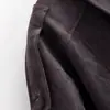 Comércio exterior transfronteiriço estilo europeu e americano feminino ZA AliExpress item mais vendido design de moda jaqueta de motociclista