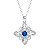 Collar de Nudo Celta de Moda Estilo Europeo y Americano para Mujer, Cadena para Clavícula Popular Transfronteriza, Regalo de Vacaciones, Disponible para Dropshipping