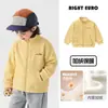 Casaco de inverno infantil Youou, jaqueta forrada com fleece, novo modelo 2026, roupas infantis para crianças maiores, moda de inverno estilosa para crianças e bebês
