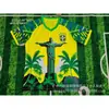 Serie Especial de Uniformes de Fútbol para Adultos de Manga Corta de Jersey Brasileño al por Mayor