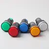Luz indicadora de encendido LED AD16-22D/S 22 mm luz de señal de resaltado 24 V 220 V 48 V Rojo Verde Amarillo Azul Blanco