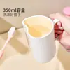 Taza de Enjuague Bucal con Forma de Corazón para Pareja, Portacepillos de Dientes y Pasta de Dientes, Juego de Tazas para Cepillado de Dientes con Forma de Corazón, Serie Rosa Soñadora, Vasos de Agua