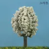 Mesa de arena modelo árbol musgo decoración micro paisajismo fondo árbol falso simulación modelo paisajismo árbol bola árbol de Navidad árbol falso