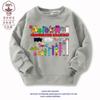 Blocos de Construção Digitais Numberblocks Roupas para Meninos e Meninas Moletons Primavera e Outono Manga Longa Desenho Animado Casual Roupas Infantis Tops Tendência