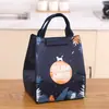 Bolsa Térmica de Papel de Aluminio Engrosado Transfronteriza, Bolsa Grande para Lonchera, Bolsa de Almuerzo para Estudiantes que Trabajan, Bolsa de Lona Portátil, Bolsa Térmica Refrigeradora