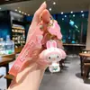 Llavero de Muñeca de Dibujos Animados Sanrio Kulomi, Colgante de Máquina de Bolas, Llavero Lindo para Bolsos, Pequeño Regalo al por Mayor