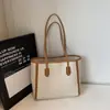 Bolsa Grande de Alta Qualidade para Mulheres 2025 Nova Moda Bolsa de Ombro para o Dia a Dia Bolsa Tote de Mão Retrô Maillard