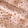 800g terciopelo de visón estampado punto de ciervo tela de piel sintética de visón guantes ropa de muñeca de juguete tela de terciopelo de visón