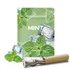 Cores de Algodão Saborizadas Sem Nicotina, Varetas Inaladoras com Cabo de Madeira Natural, Pacotes de Refil com Vários Sabores de Frutas, Varetas para Cessação do Tabagismo, Cores de Algodão