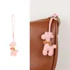 Bolsa de jirafa de moda de alta gama, estilo nuevo, versátil, linda, colgante, borla de bufanda de seda, accesorio de regalo pequeño, transfronterizo