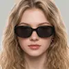 Nuevas Gafas de Sol para Mujer de Moda Tendencia de Personalidad Europea y Americana Sensación de Alta Gama Estilo Callejero Moda Gafas de Sol Poligonales GM
