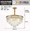 Iluminação minimalista moderna para sala de estar, lustre de cristal de alta qualidade para o hall de entrada, iluminação de restaurante estilo luxo leve, lustre estilo nórdico