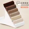 Bragas de algodón puro para mujer de cintura media en color Maillard, personalizadas de fábrica para comercio transfronterizo, ropa interior lisa de color sólido para estudiantes para niñas