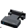 Adaptador de Vídeo Unidirecional de Alta Definição HDMI para VGA Adequado para Computador para Set-Top Box Projetor TV Monitor