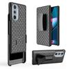 Adequado para Motorola Motoedge +30pro2022 suporte de caso de telefone móvel para trás Clip 2-in -1 all-inclusive capa protetora