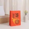 Bolsa de Regalo Creativa de Baloncesto Transfronteriza de Amazon Bolsa de Papel Kraft Bolsa de Empaque para Fiesta Deportiva Bolsa Tote