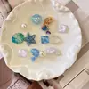 Accesorios para Zapatos Tipo Clog de Estilo Nuevo con un Toque de Alta Gama, Dijes Brillantes de Mariposa con Pedrería Estilo Ins, Hebilla Decorativa para Zapatos de Mariposa Negra y Blanca Oscura para DIY