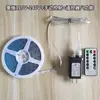 Luz de caixa de bateria à prova d'água LED com autoadesivo 5V super brilhante decoração adereços sem plugue barraca controle remoto de oito funções barra de luz suave