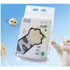 Arena para Gatos, Arena Mineral Natural con Carbón Activado para Desodorizar, Absorber Agua y Eliminar Orina, Arena Mixta 20 kg