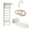 Estructura de Barras con Costillas Multifuncional para Escalada, Rehabilitación, Entrenamiento de Estiramiento, Dominadas, de Interior, para el Hogar, Transfronteriza