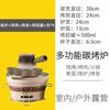 Tetera de Cerámica para el Hogar para Preparar Té con Leche, Estufa de Té, Olla para Preparar Té, Juego para Preparar Té con Parrilla de Carbón