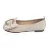 Nuevos Zapatos Casuales Planos de Punta Redonda para Mujer Verano 2026, Mocasines de Suela Baja, Zapatos Grandes para Mujer 41-43