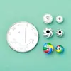 Prata Pura S999 Retro Chinês Gotejamento de Óleo Abóbora Colorida Contas Contas de Lanterna Contas Espaçadoras Cordão de Contas DIY Acessórios de Prata