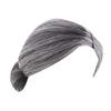 Peruca de cosplay de avó transfronteiriça, terno de avó de meia-idade, cabelo curto cacheado feminino, adereços de performance de palco para role-playing